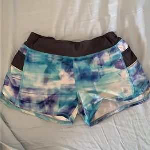 Athletes girls running shorts